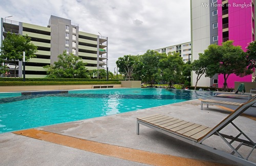 Rangsit Apartment | Family Apartment "My Home In Bangkok" A2/111 swimming pool, gym, courts, etc