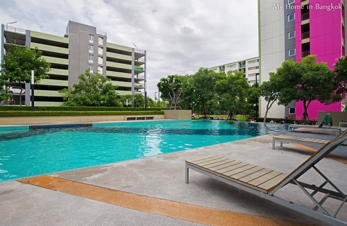 Rangsit Apartment | Family Apartment "My Home In Bangkok" A3/101 swimming pool, gym, courts, etc