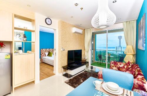 South Pattaya Apartment | Grande Carribean - Seaview - Jomtien -Free Taxi from the airport