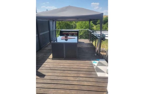 Theding House | House with panoramic view heated pool and jacouzzy