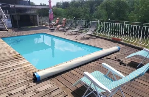Theding House | House with panoramic view heated pool and jacouzzy