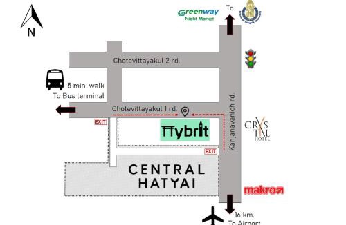 Hat Yai Hostel | Hybrit hostel&cafe