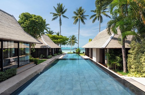 Koh Samui House | Luxury Beach Front Villa Akatsuki lth8