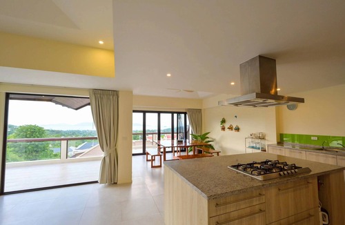 Bophut Hills Villa | Luxury sea view Thai-style pool villa