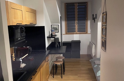 Barcelonnette Apartment | NEW STUDIO. close to center ville.vu mountain.