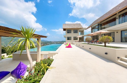 Bophut Hills Villa | Nojoom Hills - Sea View 6 Bedroom Villa