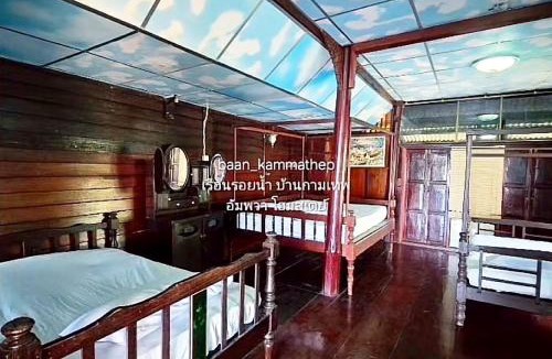 Suan Luang House | p3 เรือนเคียงลำพู เรือนรอยน้ำ บ้านกามเทพ อัมพวา โฮมสเตย์