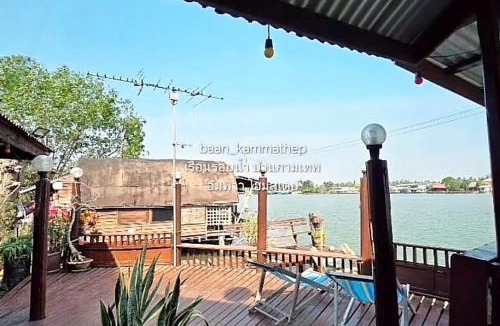Suan Luang House | p3 เรือนเคียงลำพู เรือนรอยน้ำ บ้านกามเทพ อัมพวา โฮมสเตย์