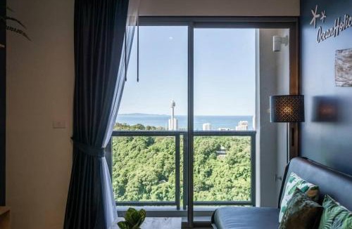 Samut Sakhon Apartment | Pattaya private high FL sea view