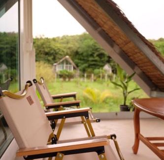 Ratchaburi Ski Chalet | Royal mountain lake view