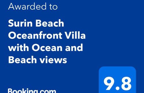 Cherngtalay Villa | Surin Beach Oceanfront Villa with Ocean and Beach views
