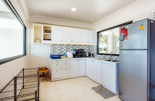 Cha-am Villa | Termsuk Beachfront: 6-Bedroom Villa, Pool, BBQ, Surfing, Karaoke & Breakfast!