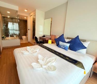 Chang Khlan Apartment | The Astra Sky River Chiang Mai 三卧两卫宜居6人 无边泳池 热水浴缸 乳胶床垫
