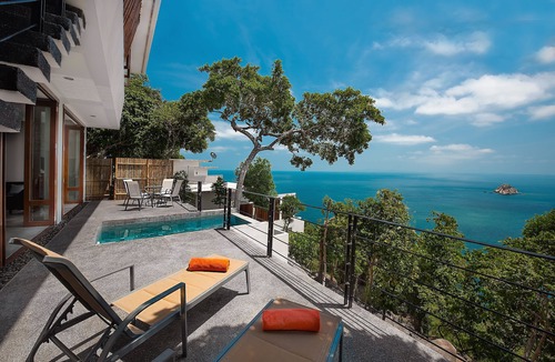 Koh Tao Villa | The Philip's villa 1 is a beautiful 2 bedroom villa and a pool.