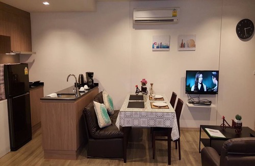 Cha-am Apartment | The Relaxing Room Pool Access at Rain Resort Condominium Cha Am- Hua Hin