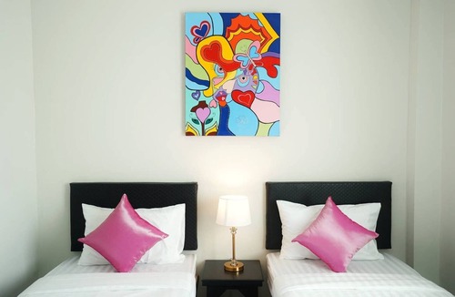 Sanambin Hotel | Twin Bed with ABF near Don Muang Airport