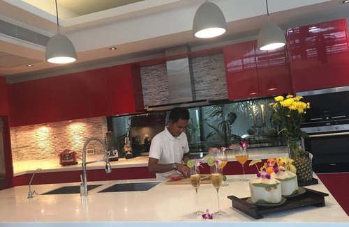 Hua Thanon Villa | Villa Julia Lamai Koh Samui front beach with chef and housekeeping