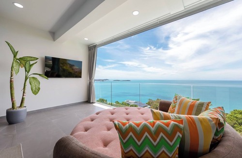 Bophut Villa | Villa Moonstar 6 bedroom Luxury with Breathtaking Seaviews