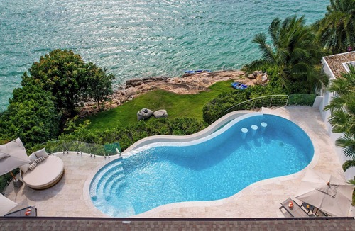 Moo 5 Villa | Villa Peace -Family 5 bedrooms Oceanfront Luxury Villa