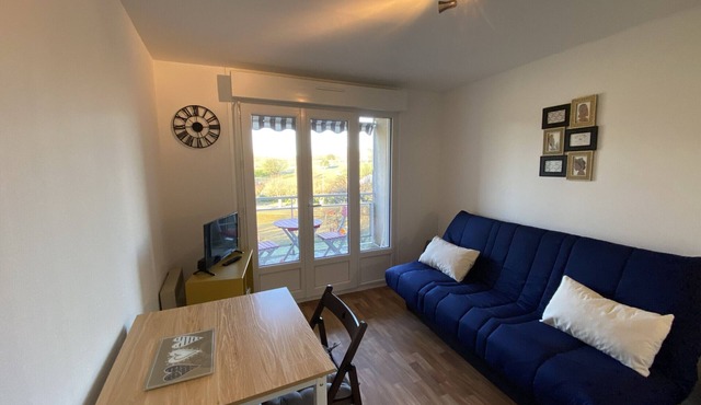 1-bedroom near Connétable Thermal Baths with balcony and Wi-Fi