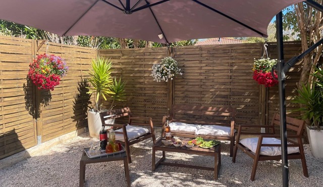 A 200 m des Plages Appartement Avec Terrasse & Jardin