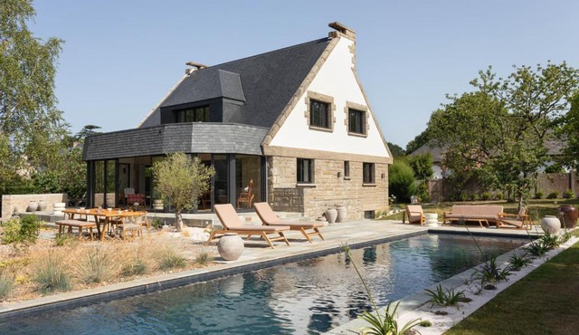 Kerma - Villa d'architecte avec piscine et parc