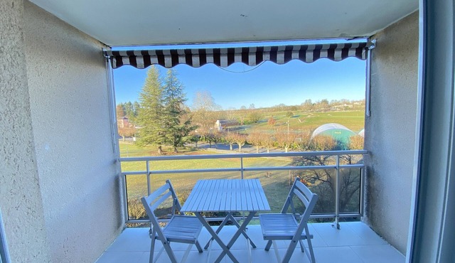 T2 with Terrace 100m from Spa, WI-FI