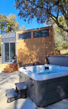 Tiny house avec jacuzzi