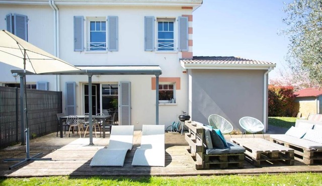 Villa Caro - 4-bedroom townhouse in Arès