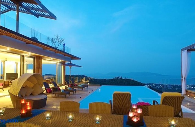 6 Bedroom Sea Blue View Villa - 5 Star With Staff