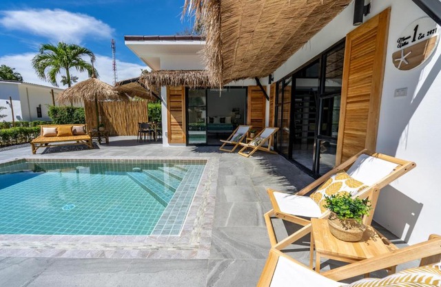 Manao Pool Villa 1 - 5 Mins Walk To The Beach