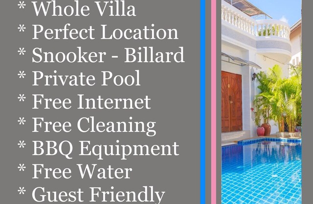 Villa 6 bedrooms near Walking Street & beach ★★★★★