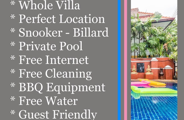 Z6 Villa near Walking Street & Beach ★★★★★