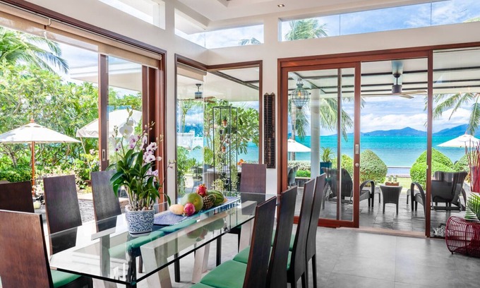 Bang Po Villa | Lotus Beachfront Pool Villa - 5 Bedroom