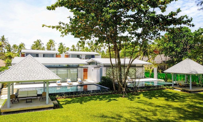 Khok Kloi Villa | Twin Villas Natai North - 5 Bedrooms Luxury Beachfront Villa