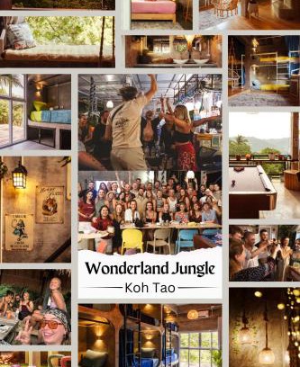 Koh Tao Hostel | Wonderland Jungle Hostel