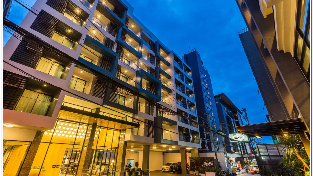 Photo of Buildings in Pattaya Bay