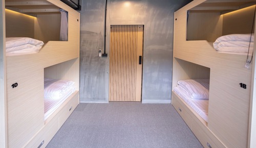 Shared Dormitory, Mixed Dorm, Garden View