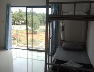 Bunk Bed in Male Dormitory Room 
