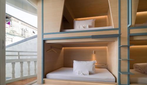 Single Bed in Female Dormitory Room