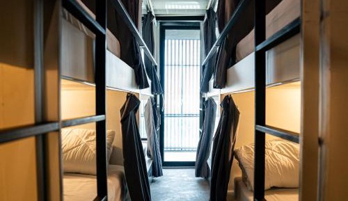 Bunk Bed in Male Dormitory Room 