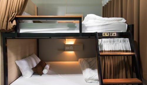 Bed in 6-Bed Female Dormitory Room