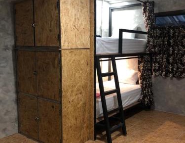 Bunk Bed in Mixed Dormitory Room with Fan